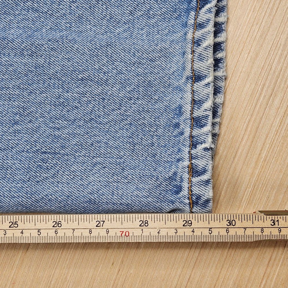 Vintage 90s Levi's Jeans Mens 34x30 Fit 32x30 Light Blue 550 Relaxed Fit Tapered - Picture 8 of 16